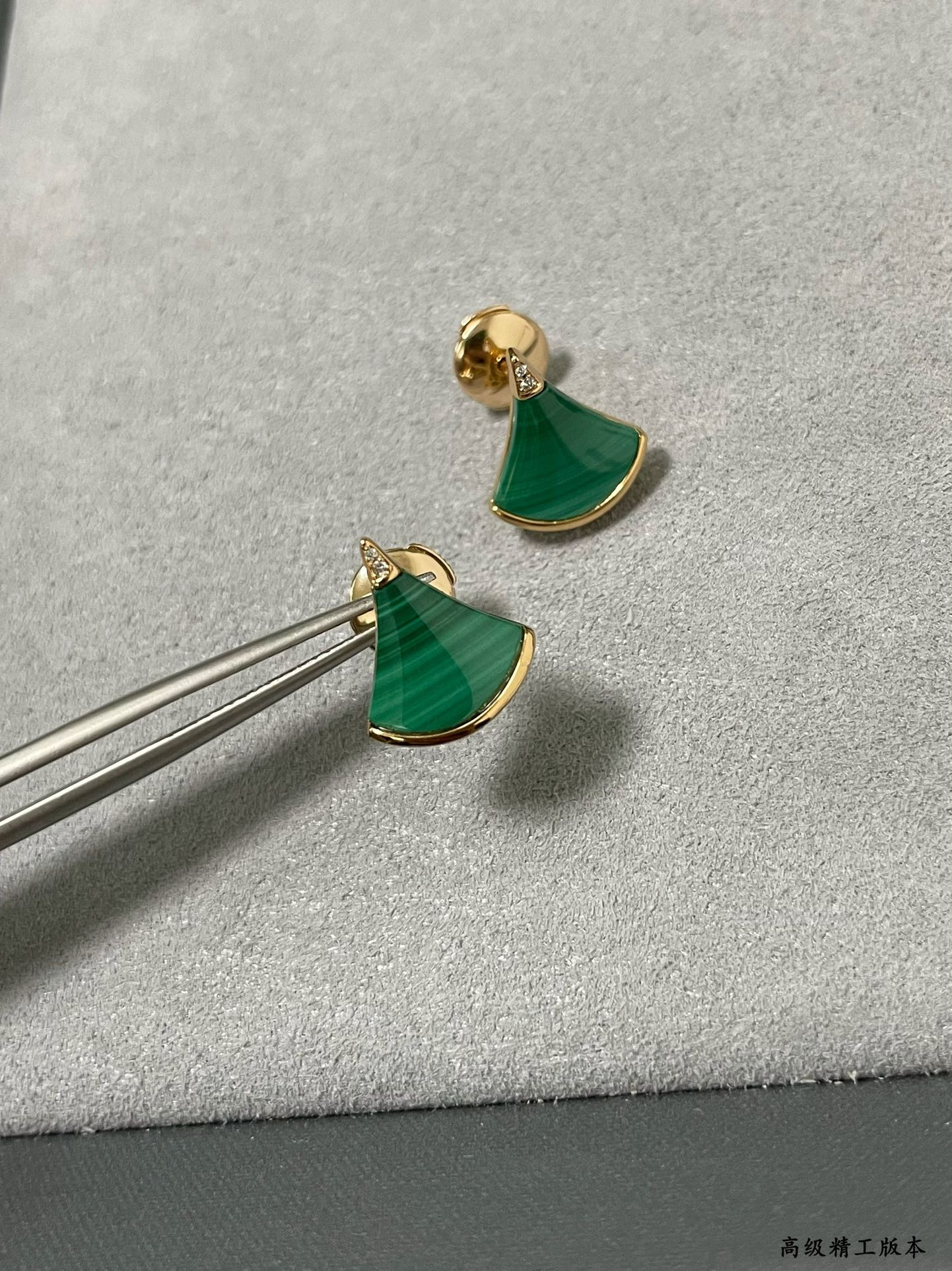 B*l*ai scalloped skirt earrings