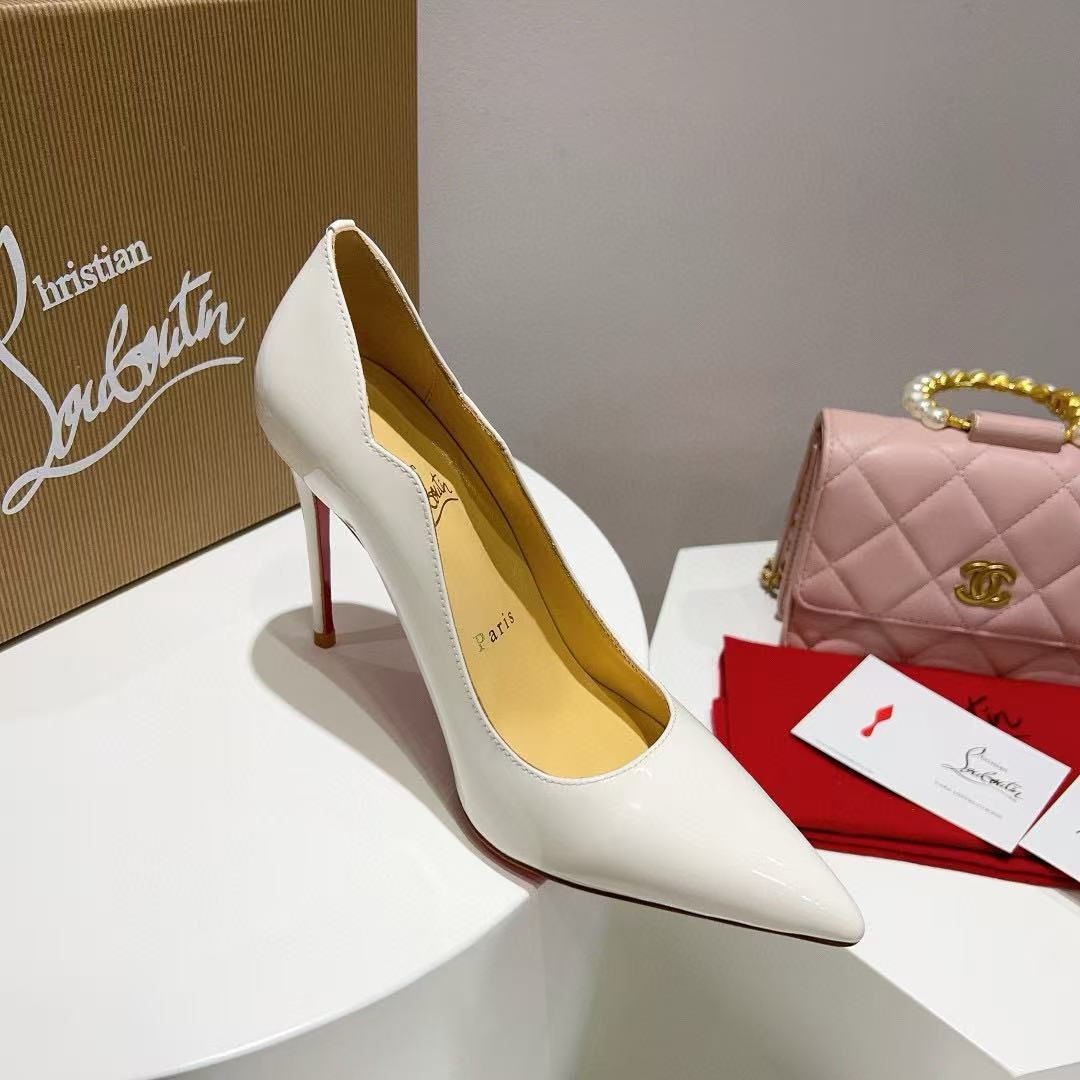 ua Ch**an louboutin hot chick 10cm heel