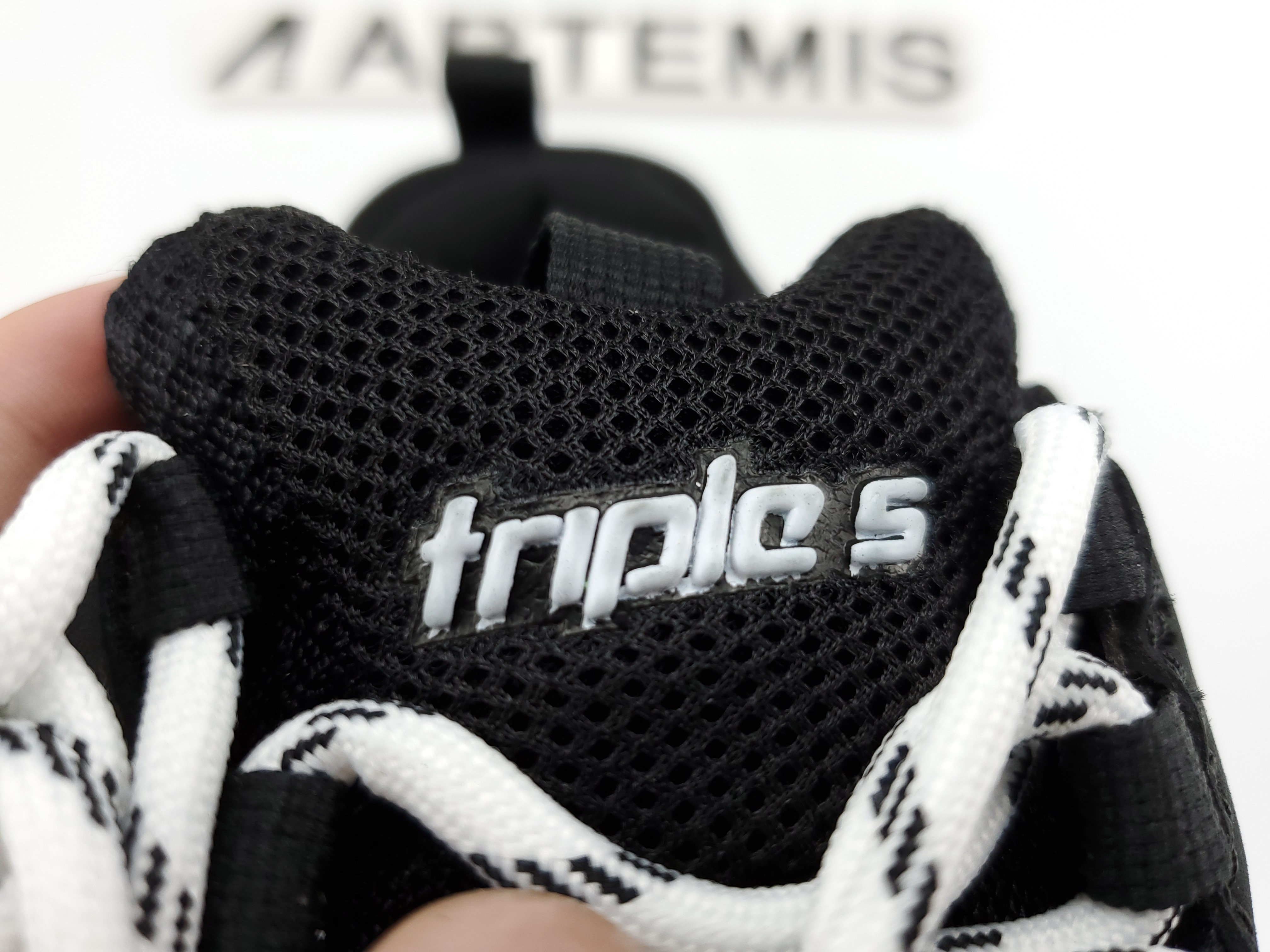 Balenciga Triple S Black White Red (2018 Reissue)