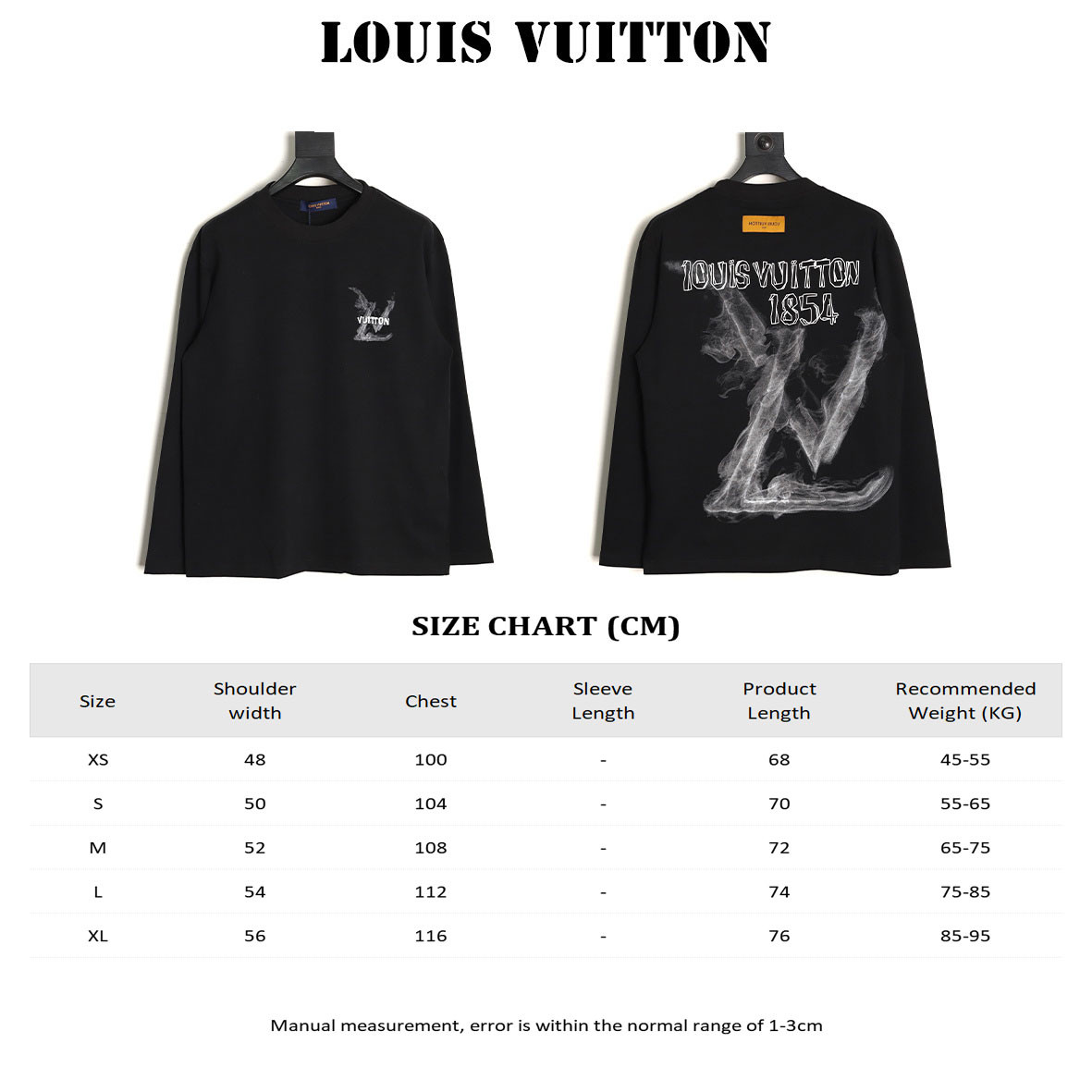 l0*is V*t0n long-sleeved t-shirt