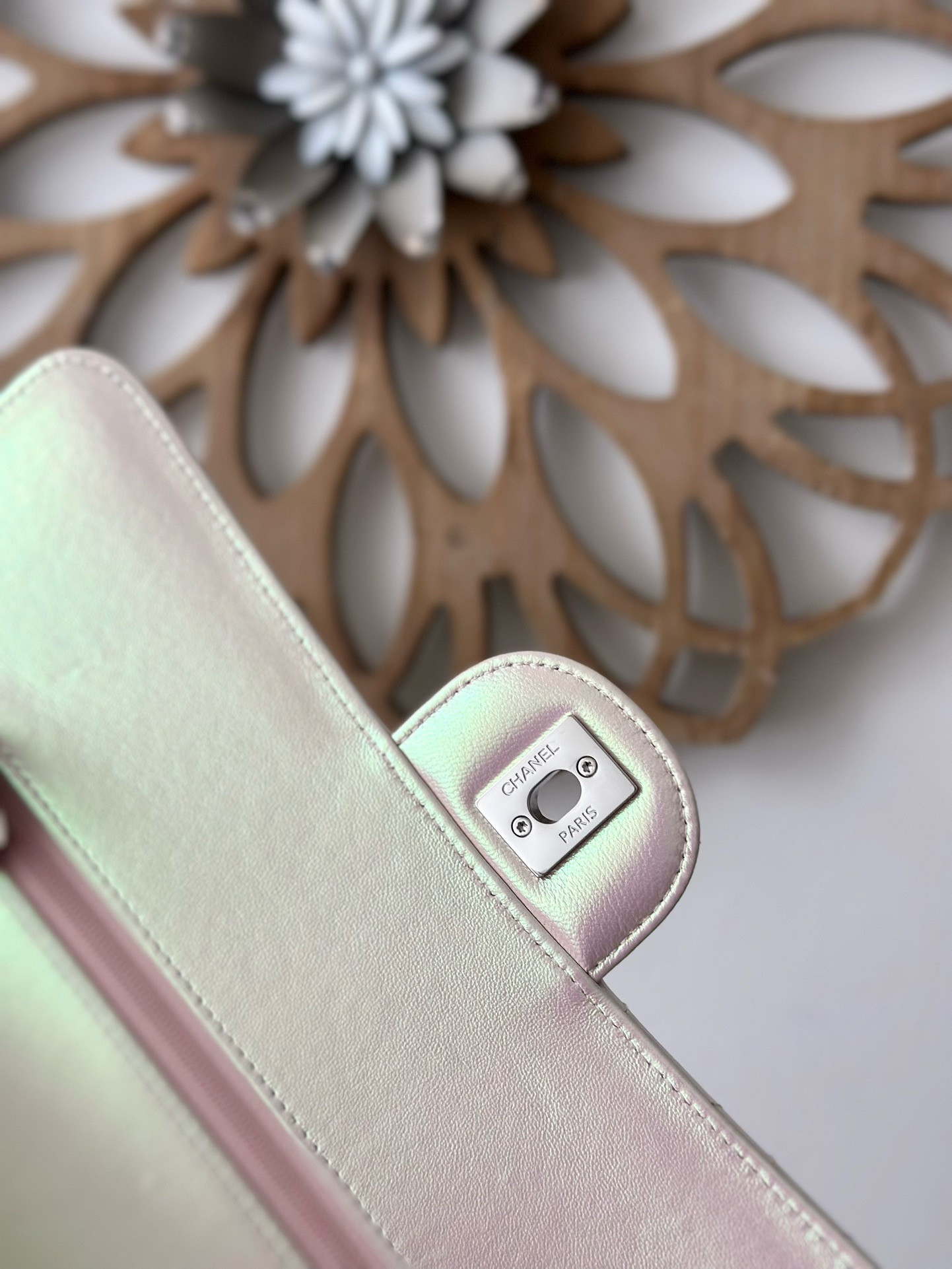 Ch*el classic flap handbag cf 25.5x 15x6cm