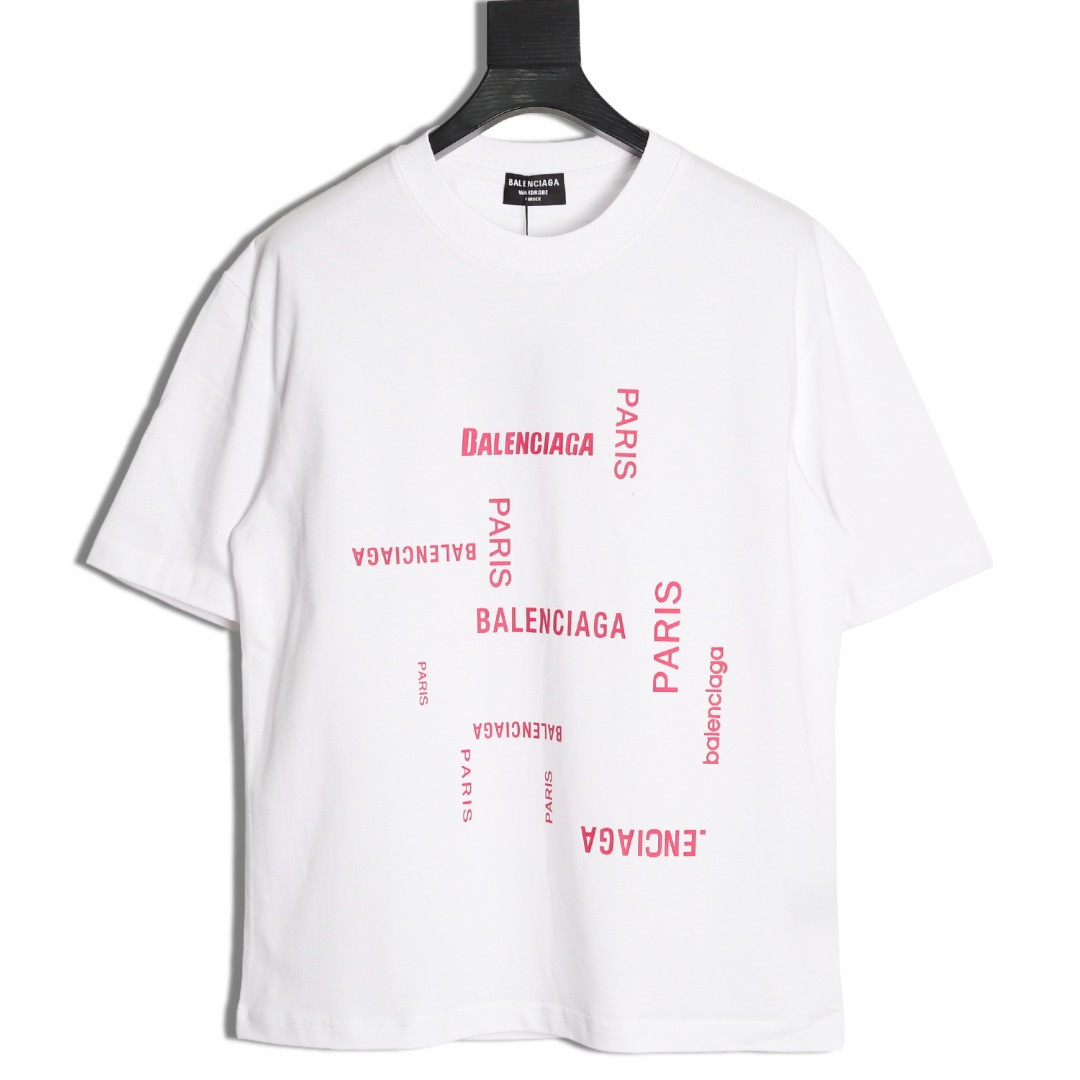 Ba*len*cia*ga 24ss short-sleeved t-shirt