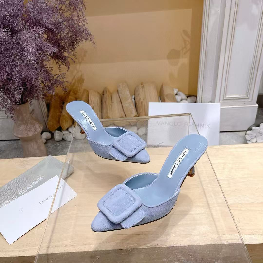 ua man010 B1ahn*k mules 7.5cm