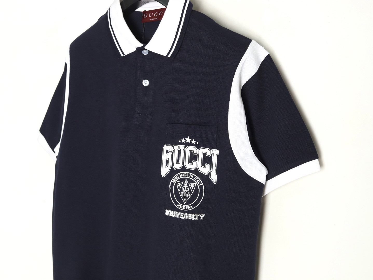 G*u*i short-sleeved polo shirt