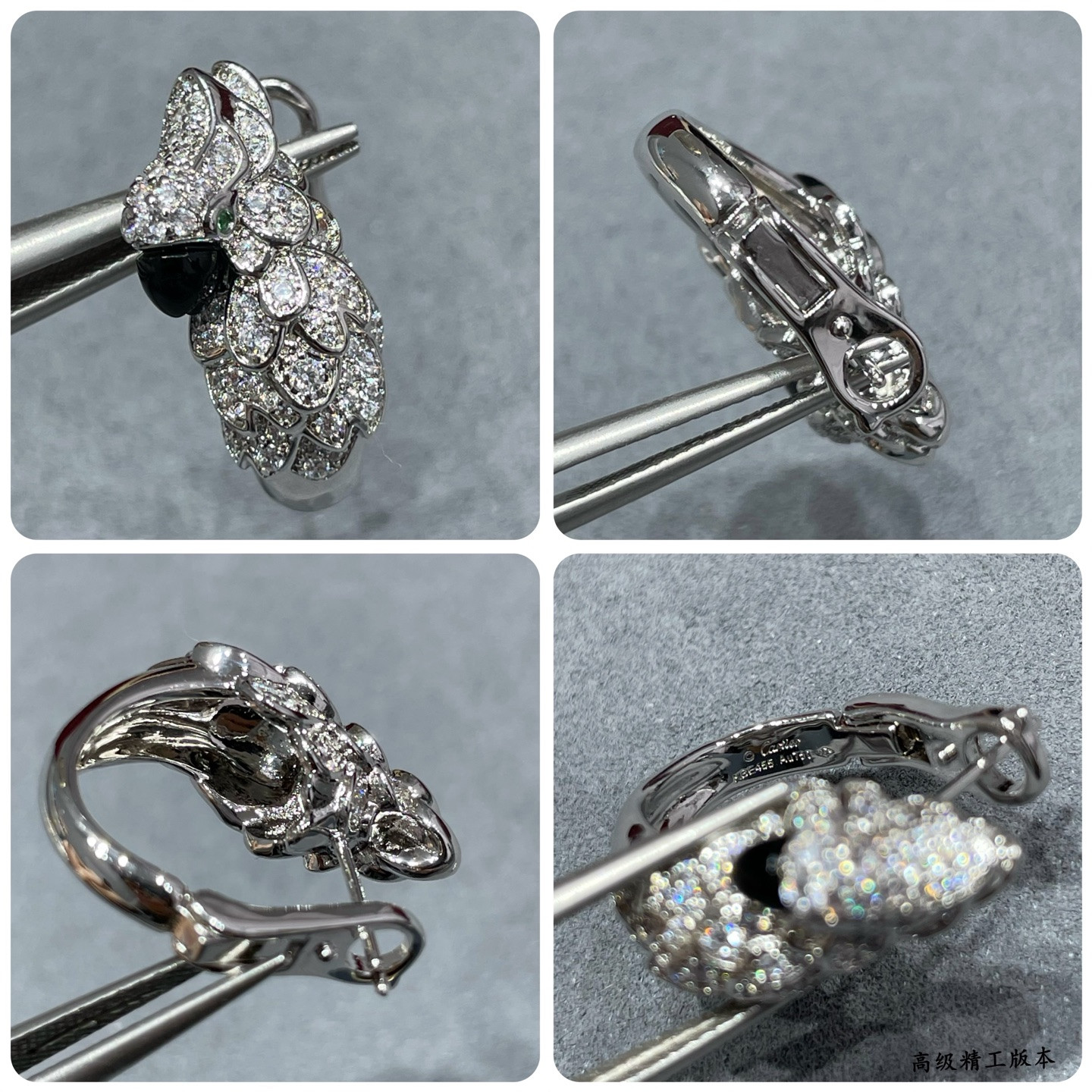 Ca*t*er parrot earrings