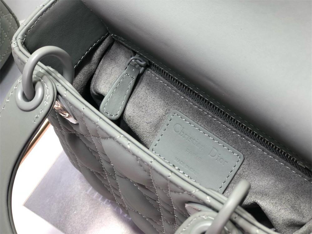 mini lady D*or bag 6.5 x 6 x 3 inches