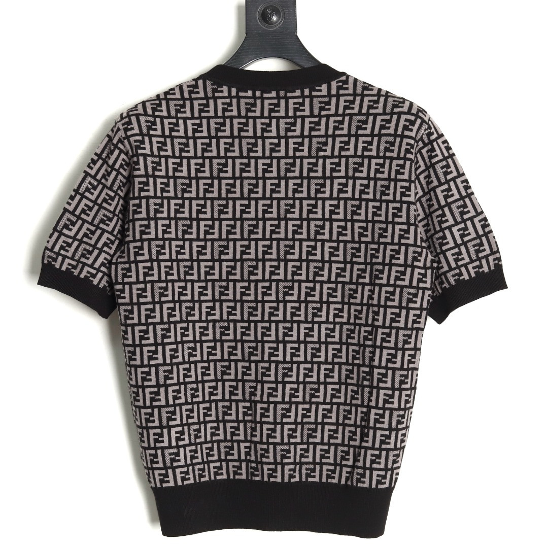 F**di fd knitting short-sleeved