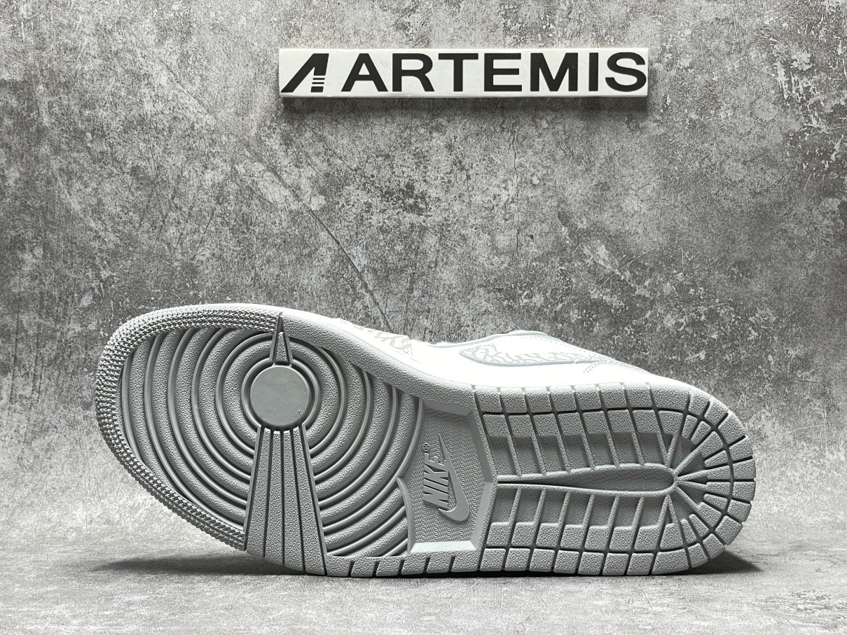 Air Jordan 1 Low PRM Smoke Grey Elephant