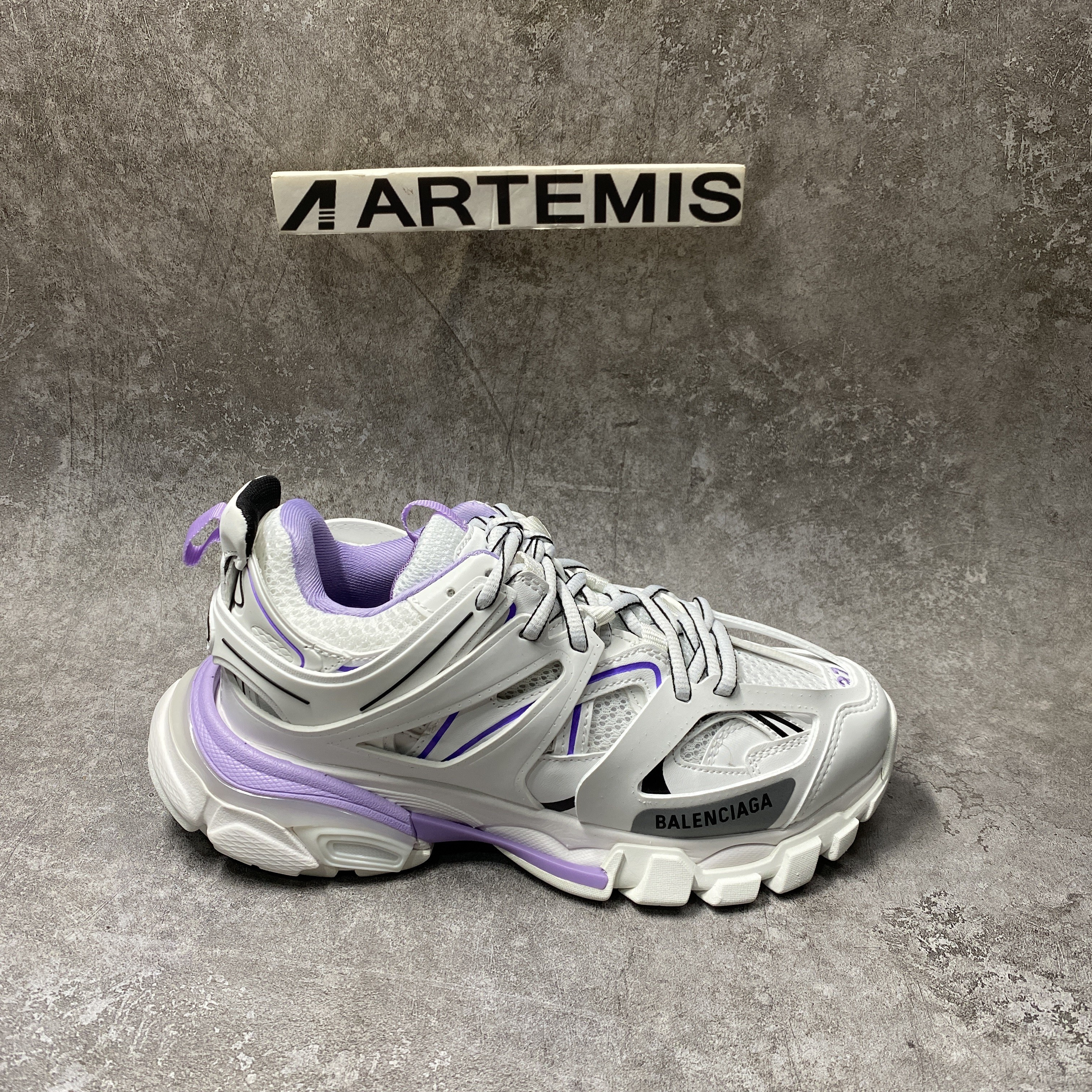 Balenciga Track Trainer Purple White
