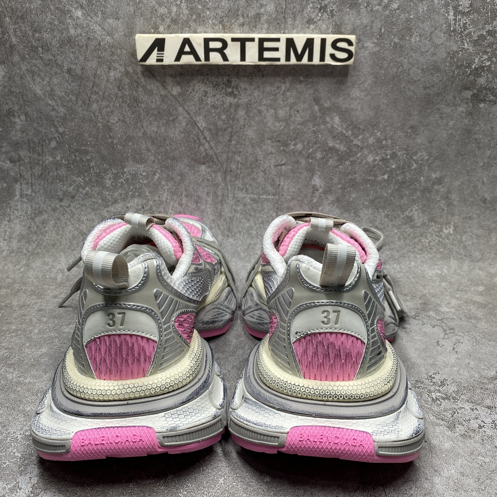 Balenciga 3XL Sneaker in Grey Pink