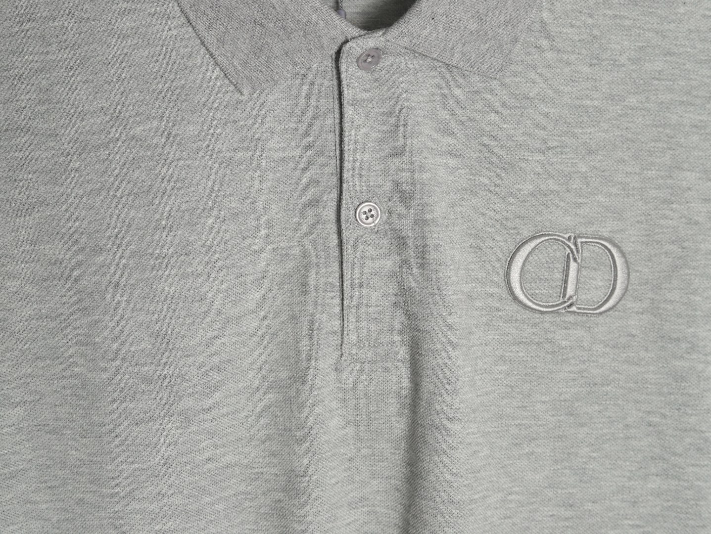 D*or 22ss short-sleeved polo shirt