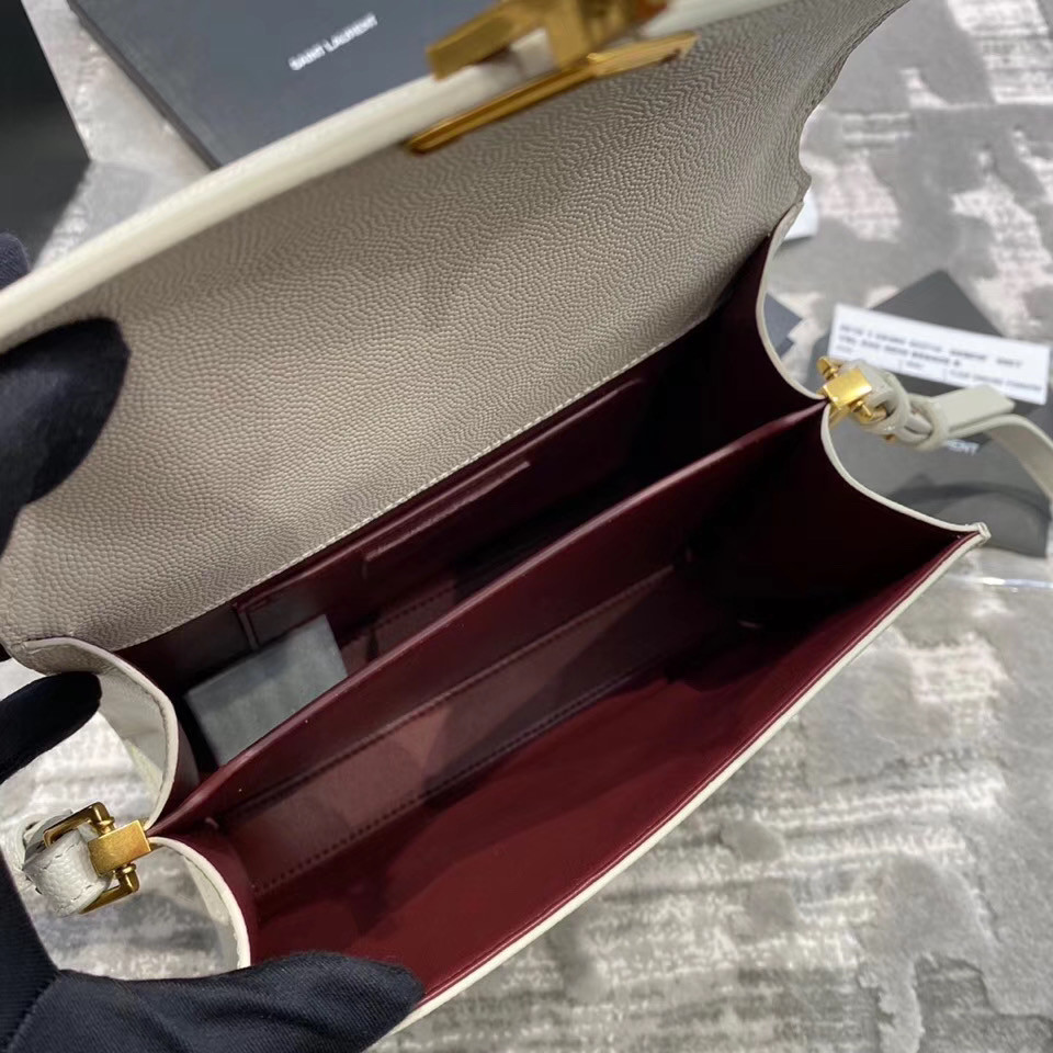 small Y*L cassandra monogra clasp bag