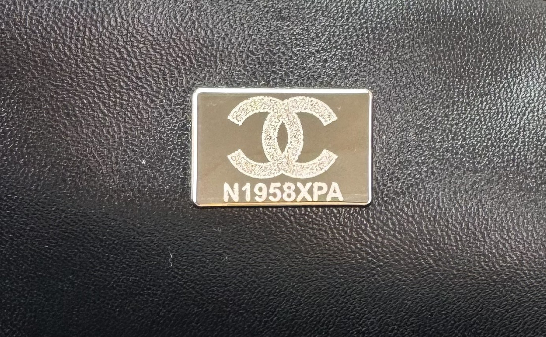 Ch*el classic 11.12 handbag tweed & silver-tone metal  6 × 9.9 × 2.5 in