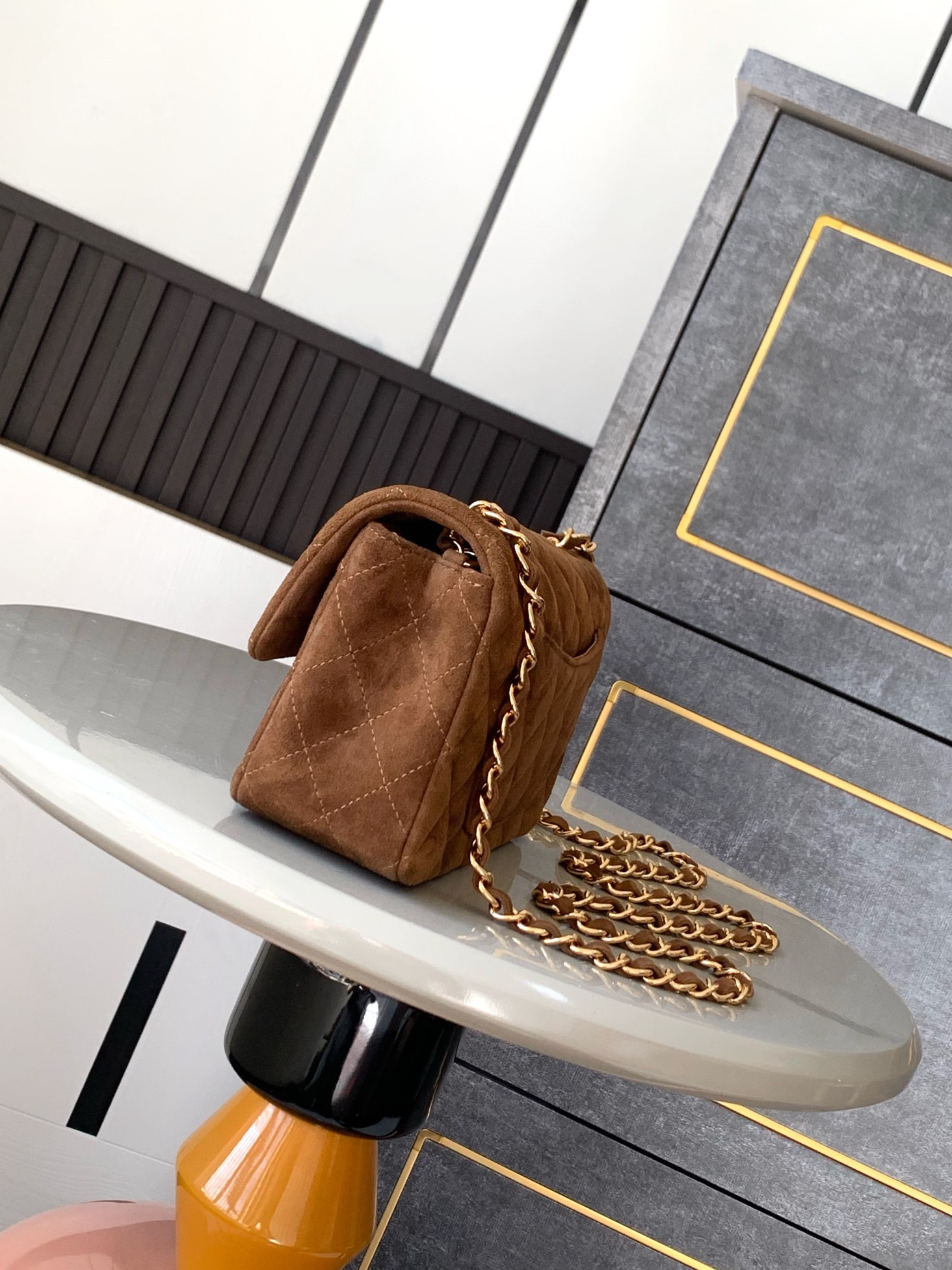 Ch*el mini classic 11.12 handbag 20 12×20×6cm