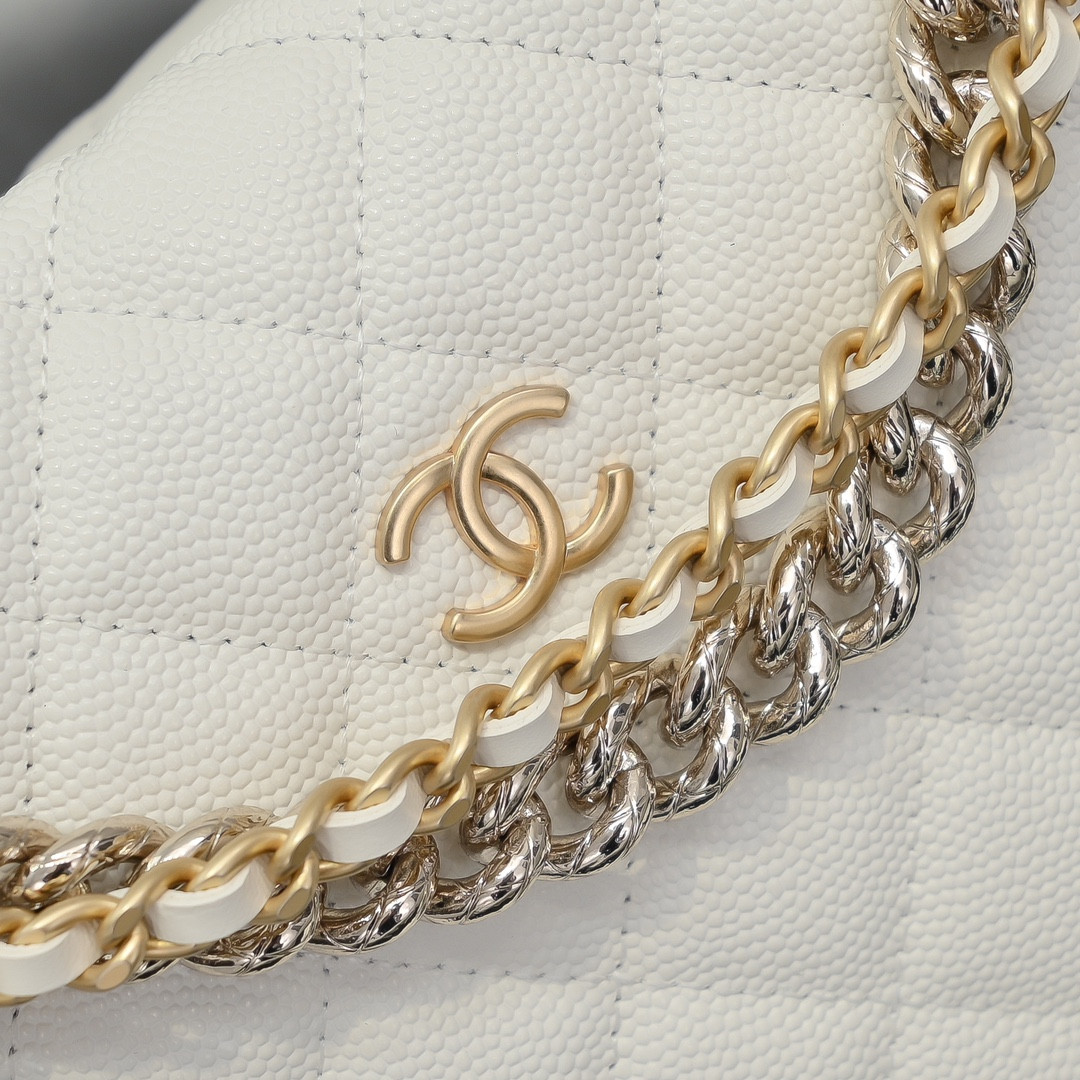 Ch*el clutch 18x17x8cm