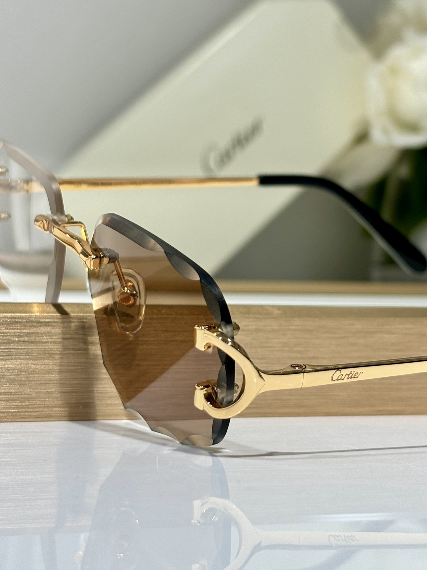 Ca*t*er glasses photochromic lenses ct0092 55-18-145