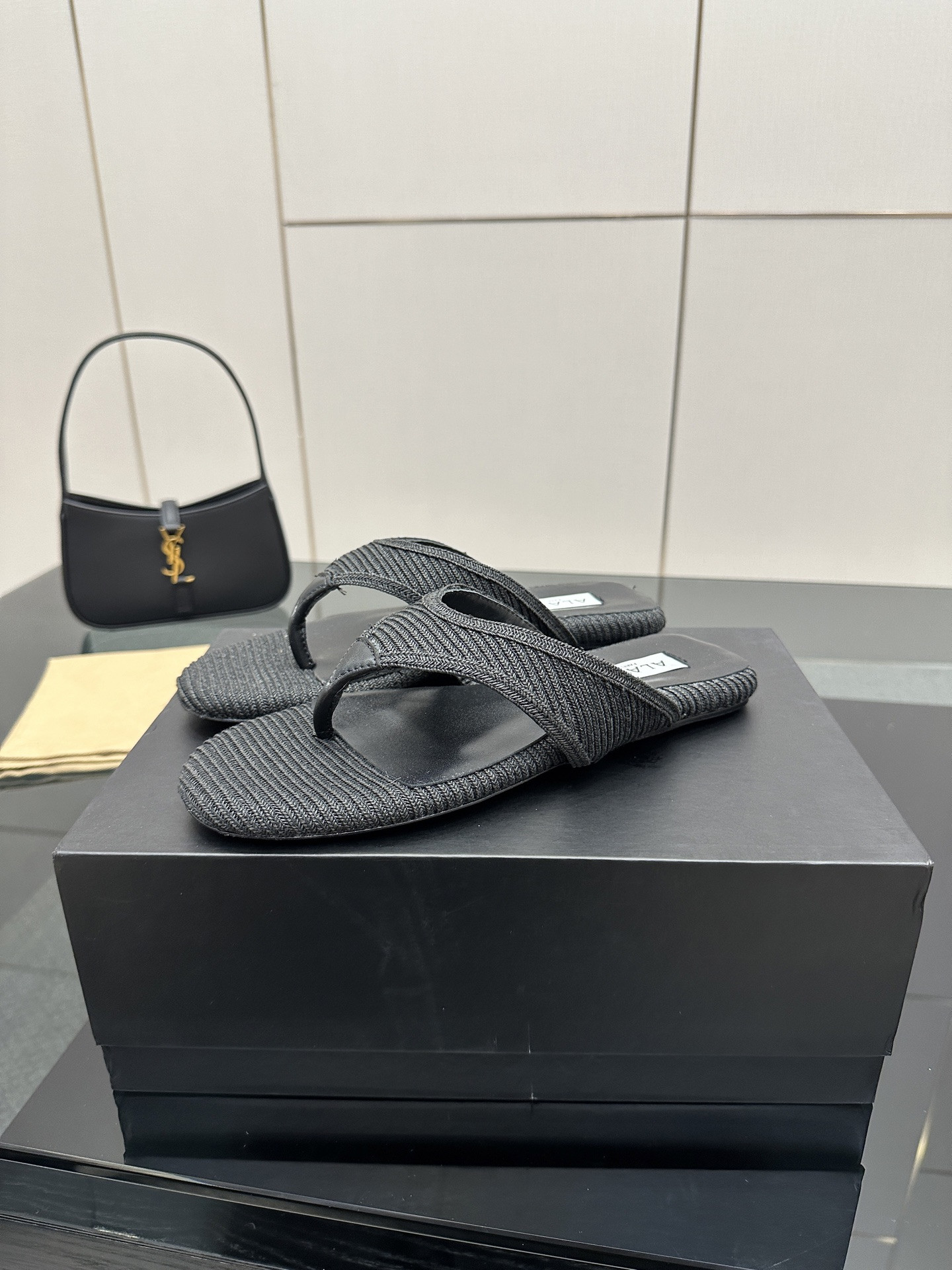 UA Alaia Triangle Flat Slides(Customized Size 7-10 days production time)