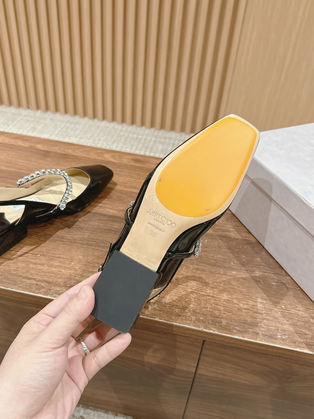 ua Ji*y Ch* belinda slingbacks 3.5cm